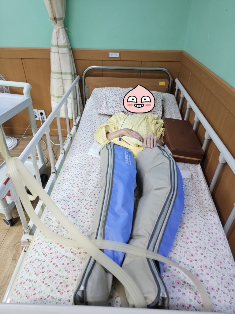공기압 치료 후 맞춤 물리치료 진행