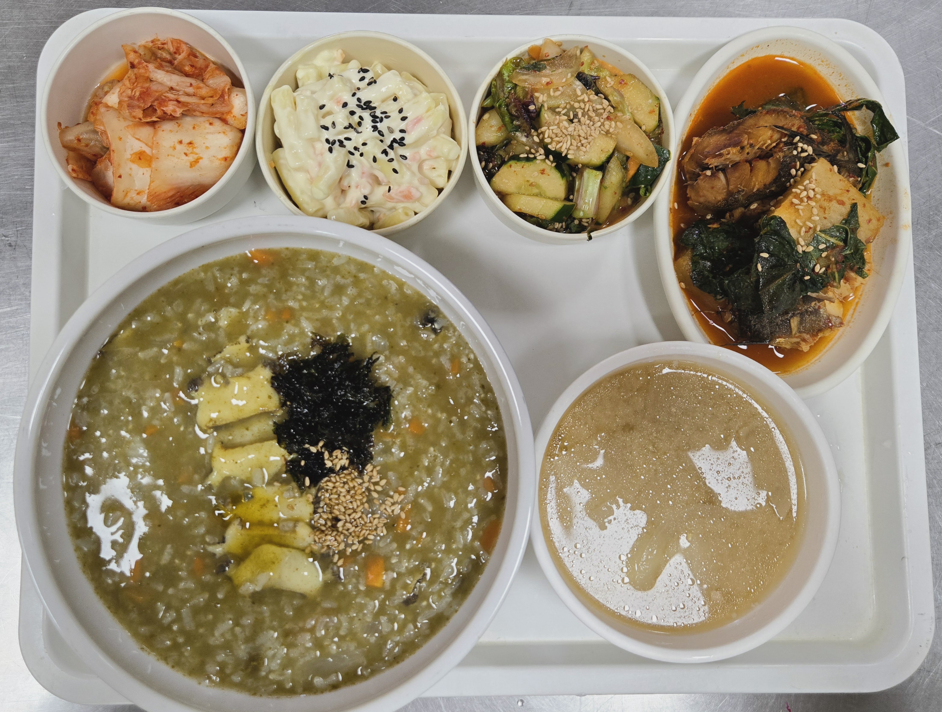 특별식제공(전복죽)